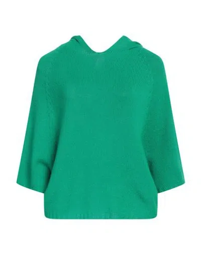 Fabiana Filippi Woman Sweater Green Size L Cashmere