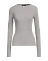 Fabiana Filippi Woman Sweater Grey Size 4 Viscose, Polyester In Gray