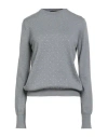 Fabiana Filippi Woman Sweater Grey Size 8 Virgin Wool In Gray