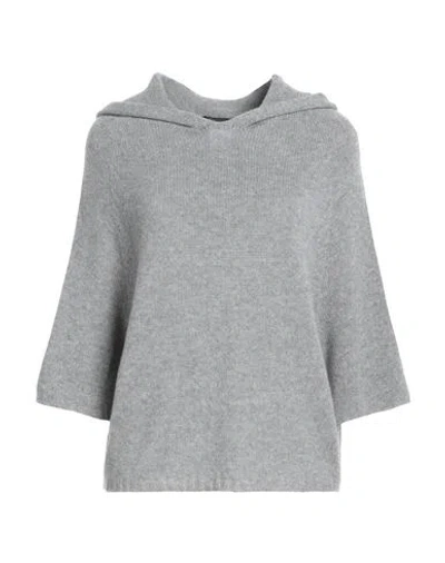 Fabiana Filippi Woman Sweater Grey Size L Cashmere In Gray