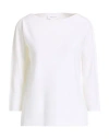 Fabiana Filippi Woman Sweater Ivory Size 10 Virgin Wool, Cotton In White
