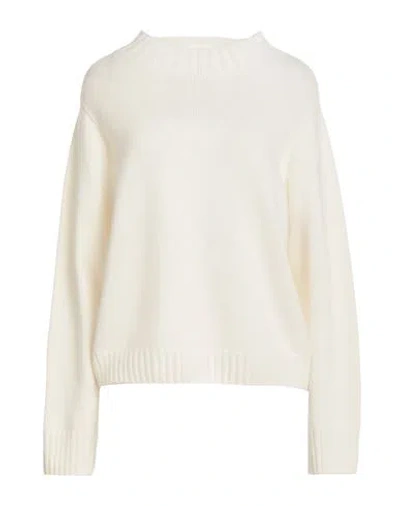 Fabiana Filippi Woman Sweater Ivory Size 10 Virgin Wool, Silk, Cashmere In White