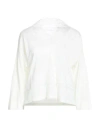 Fabiana Filippi Woman Sweater Ivory Size 2 Linen, Viscose In White
