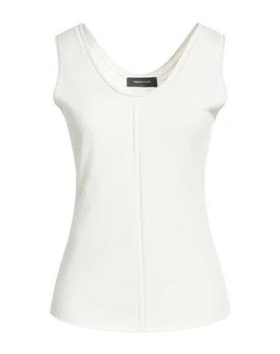 Fabiana Filippi Woman Sweater Ivory Size 4 Cashmere In White