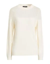 Fabiana Filippi Woman Sweater Ivory Size 6 Virgin Wool, Silk, Cashmere, Mohair Wool, Alpaca Wool In Multi