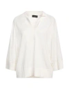 Fabiana Filippi Woman Sweater Ivory Size 8 Silk, Cotton In White