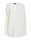 Fabiana Filippi Woman Sweater Ivory Size L Cashmere In White