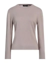 Fabiana Filippi Woman Sweater Light Brown Size 10 Virgin Wool, Silk, Cashmere In Beige