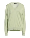 Fabiana Filippi Woman Sweater Light Green Size 10 Cotton