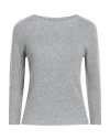 Fabiana Filippi Woman Sweater Light Grey Size 10 Cashmere In Green