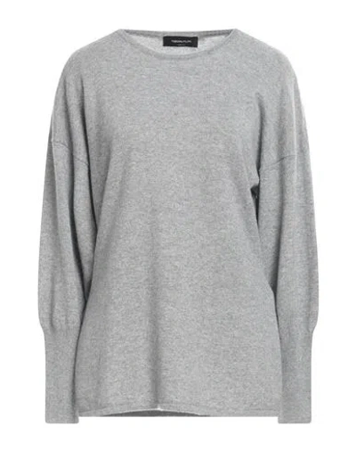 Fabiana Filippi Woman Sweater Light Grey Size 10 Virgin Wool, Silk, Cashmere