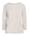 Fabiana Filippi Woman Sweater Light Grey Size 4 Pure Virgin Wool Iws, Silk, Cashmere