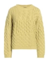 Fabiana Filippi Woman Sweater Lime Green Size 12 Cashmere In Multi