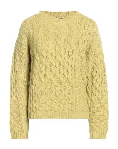 Fabiana Filippi Woman Sweater Lime Green Size 12 Cashmere In Multi