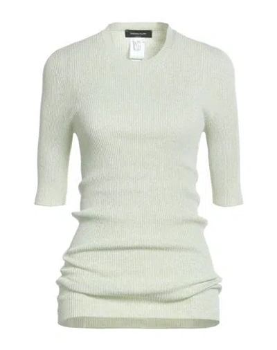 Fabiana Filippi Woman Sweater Lime Green Size 4 Cotton