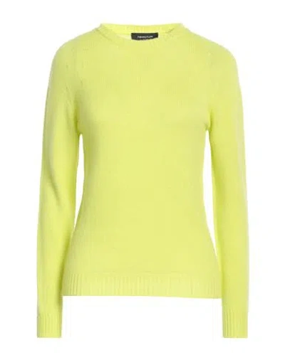 Fabiana Filippi Woman Sweater Lime Green Size 8 Cashmere
