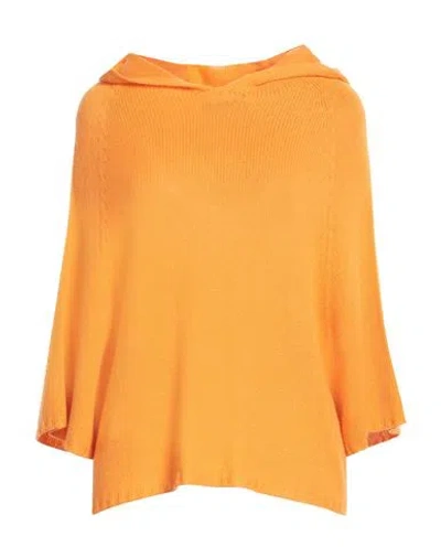 Fabiana Filippi Woman Sweater Mandarin Size L Cashmere In Gold