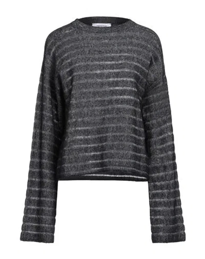 Fabiana Filippi Woman Sweater Midnight Blue Size 10 Alpaca Wool, Cotton