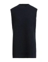 Fabiana Filippi Woman Sweater Midnight Blue Size 12 Merino Wool, Silk, Cashmere In Blue