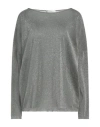 Fabiana Filippi Woman Sweater Military Green Size 6 Metallic Fiber, Nylon In Green