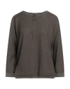 Fabiana Filippi Woman Sweater Military Green Size 4 Cotton, Viscose, Polyester In Multi