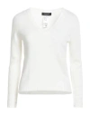 Fabiana Filippi Woman Sweater Off White Size 10 Cashmere