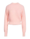 Fabiana Filippi Mohair-blend Crewneck Jumper In Pink