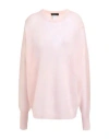 Fabiana Filippi Woman Sweater Pink Size S Mohair Wool, Polyamide, Wool In Neutral