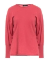 Fabiana Filippi Woman Sweater Red Size 2 Virgin Wool, Silk, Cashmere In Red