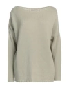 Fabiana Filippi Woman Sweater Sage Green Size 4 Cashmere In Sage Green
