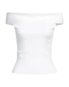 Fabiana Filippi Top Scollo Barca In White