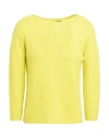 Fabiana Filippi Woman Sweater Yellow Size 14 Cashmere
