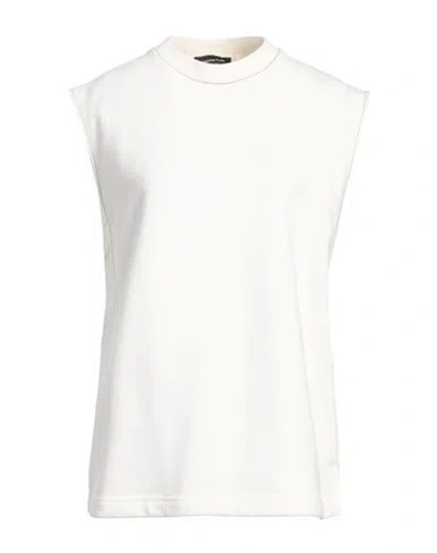Fabiana Filippi Woman Sweatshirt Off White Size 4 Cotton, Viscose