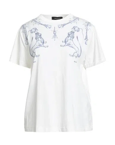 Fabiana Filippi Woman T-shirt White Size 10 Cotton