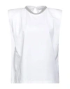 Fabiana Filippi Woman T-shirt White Size 10 Cotton, Ecobrass In White