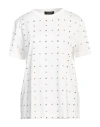Fabiana Filippi Woman T-shirt White Size 12 Cotton