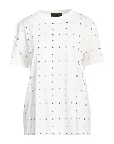 Fabiana Filippi Woman T-shirt White Size 12 Cotton