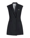 Fabiana Filippi Woman Tailored Vest Midnight Blue Size 6 Virgin Wool