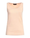 Fabiana Filippi Woman Tank Top Blush Size 10 Cotton, Elastane In Pink