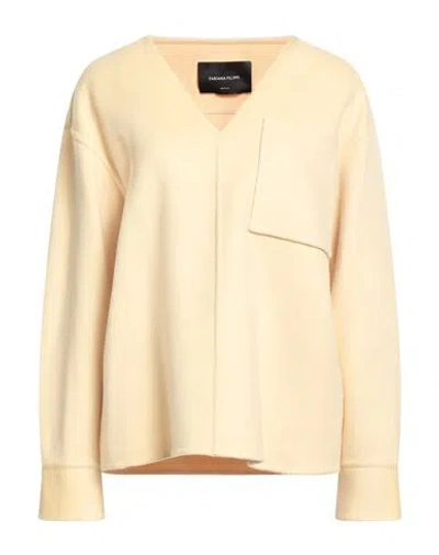 Fabiana Filippi Woman Top Pastel Yellow Size S Cashmere