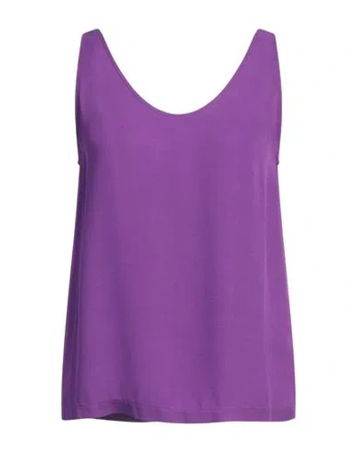 Fabiana Filippi Woman Top Purple Size 2 Viscose