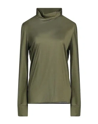 Fabiana Filippi Woman Top Sage Green Size 10 Silk
