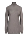 Fabiana Filippi Woman Turtleneck Dove Grey Size 12 Cashmere, Silk