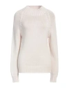 Fabiana Filippi Woman Turtleneck Light Grey Size 12 Virgin Wool In Grey