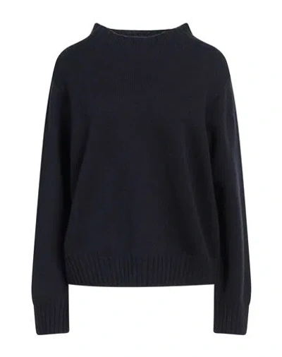 Fabiana Filippi Woman Sweater Midnight Blue Size 8 Virgin Wool, Silk, Cashmere In Blue
