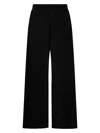 Fabiana Filippi Relaxed Wide Leg Trousers For Everyday Wear In Black