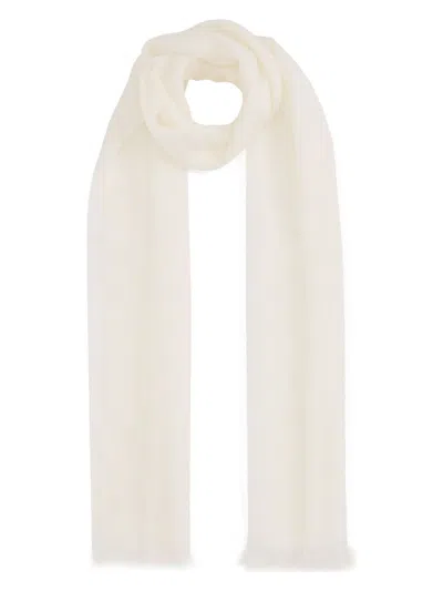 Fabiana Filippi Cashmere Scarf In White