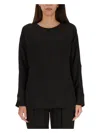 Fabiana Filippi Women's Crepe Tops In Black