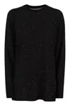 Fabiana Filippi Sequin-embellished Jumper In Black