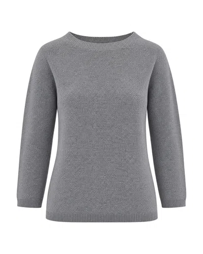 Fabiana Filippi Women's Crewneck Sweater In Gray